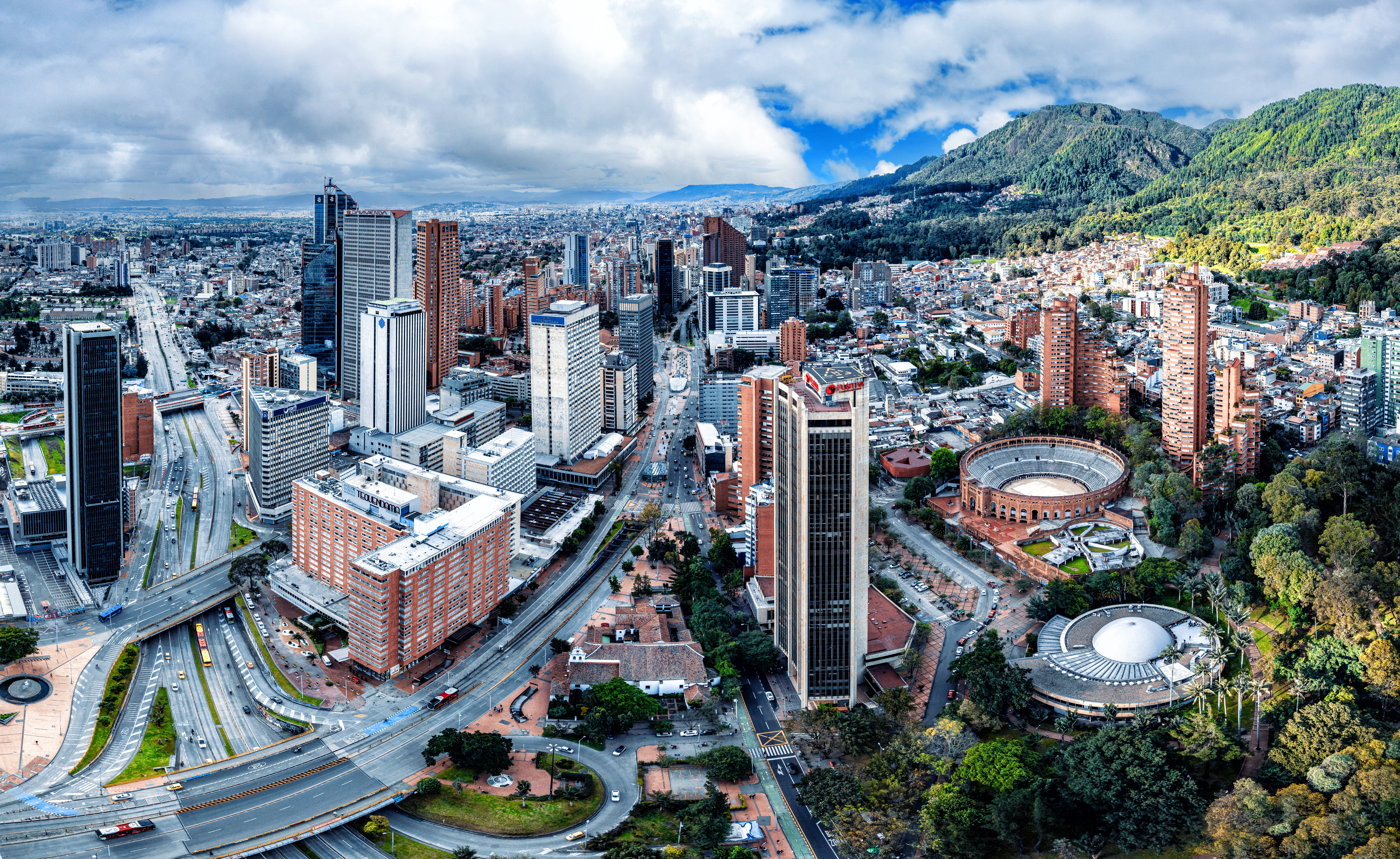 Panorámica de Bogotá diurna 2025